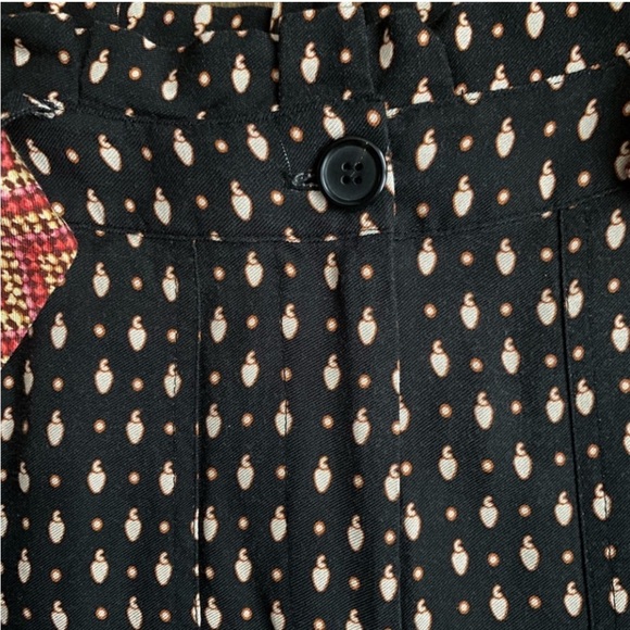 Farm Rio Tucker Paperbag Pants Fruits Belted Crop Size XS - Picture 8 of 13